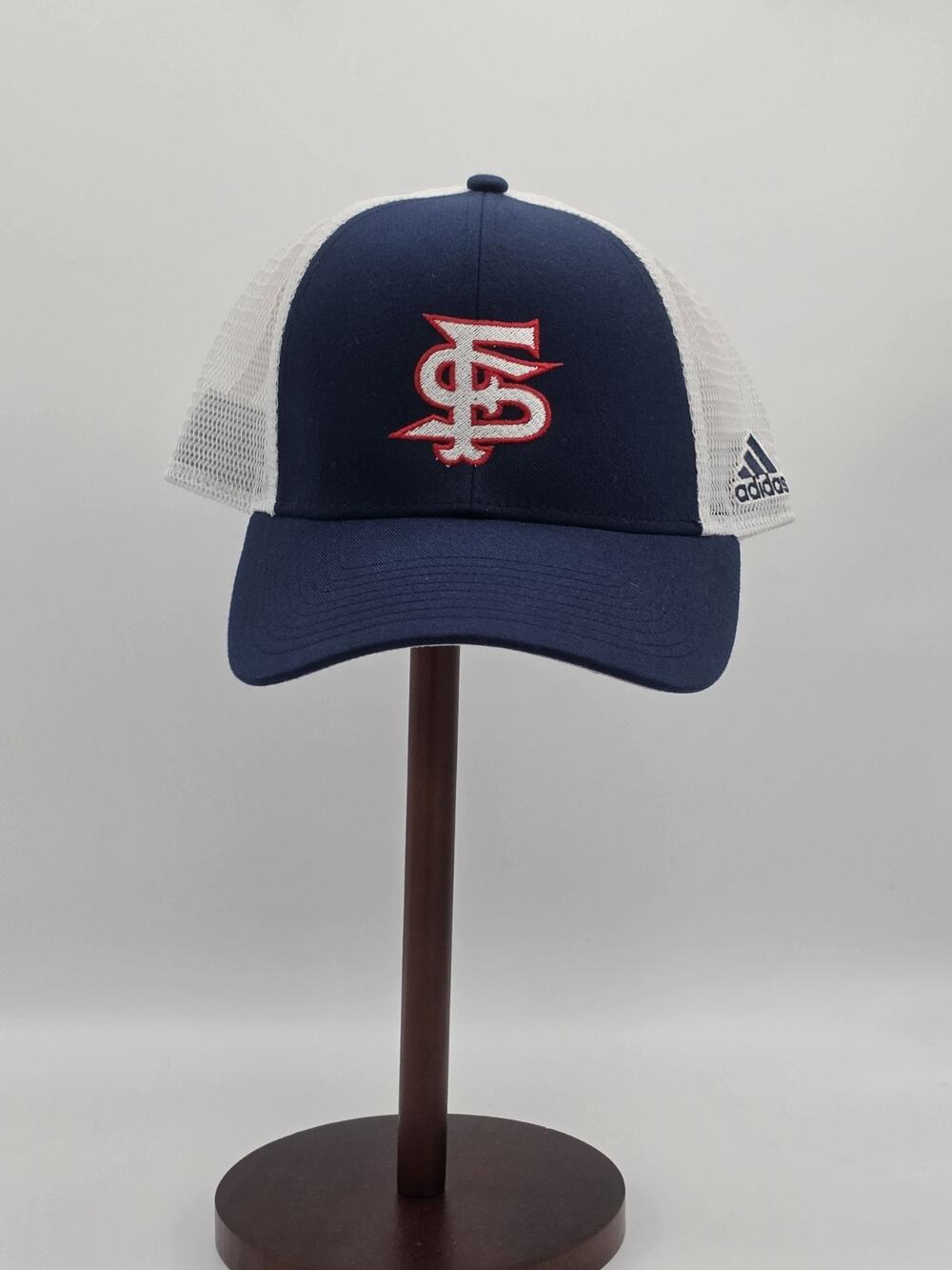 Adidas Florida State Seminoles FSU Trucker Hat Snapback Navy White Mesh OSFM